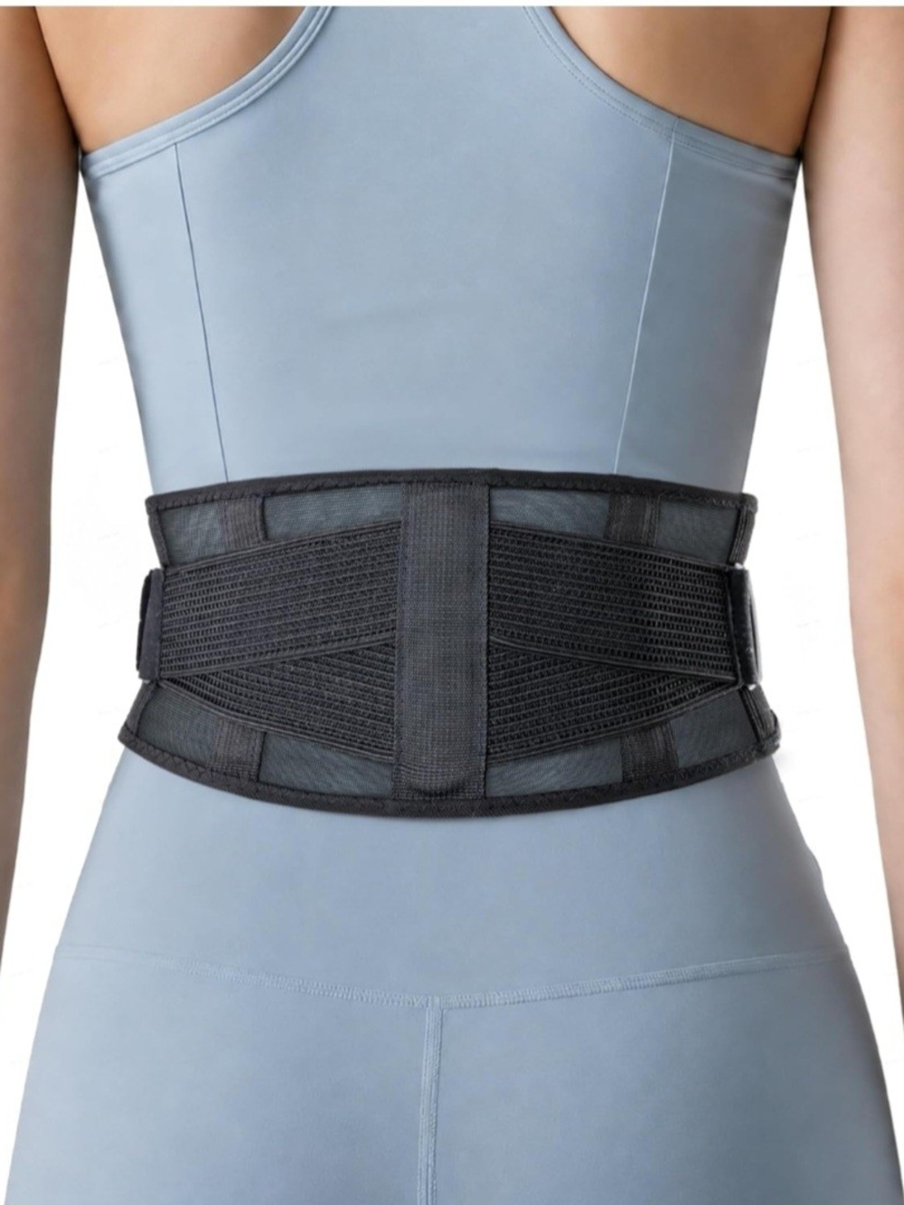 Ultra-Thin & Lightweight Back Brace for Lower Back Pain,Sciatica,Scoliosis L/XL - Picture 9 of 14